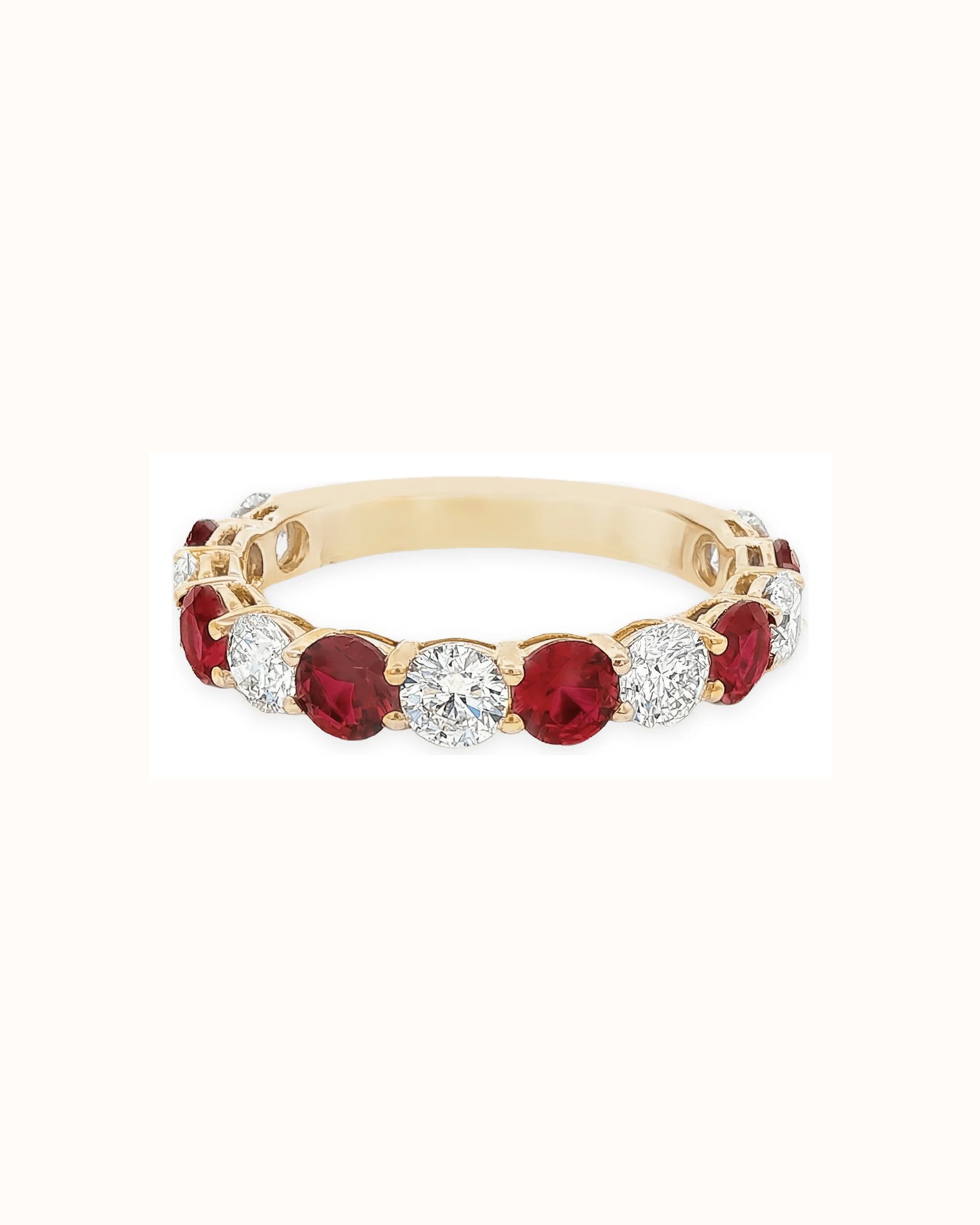 3/Lab-Grown Diamond Ring in 18K Gold