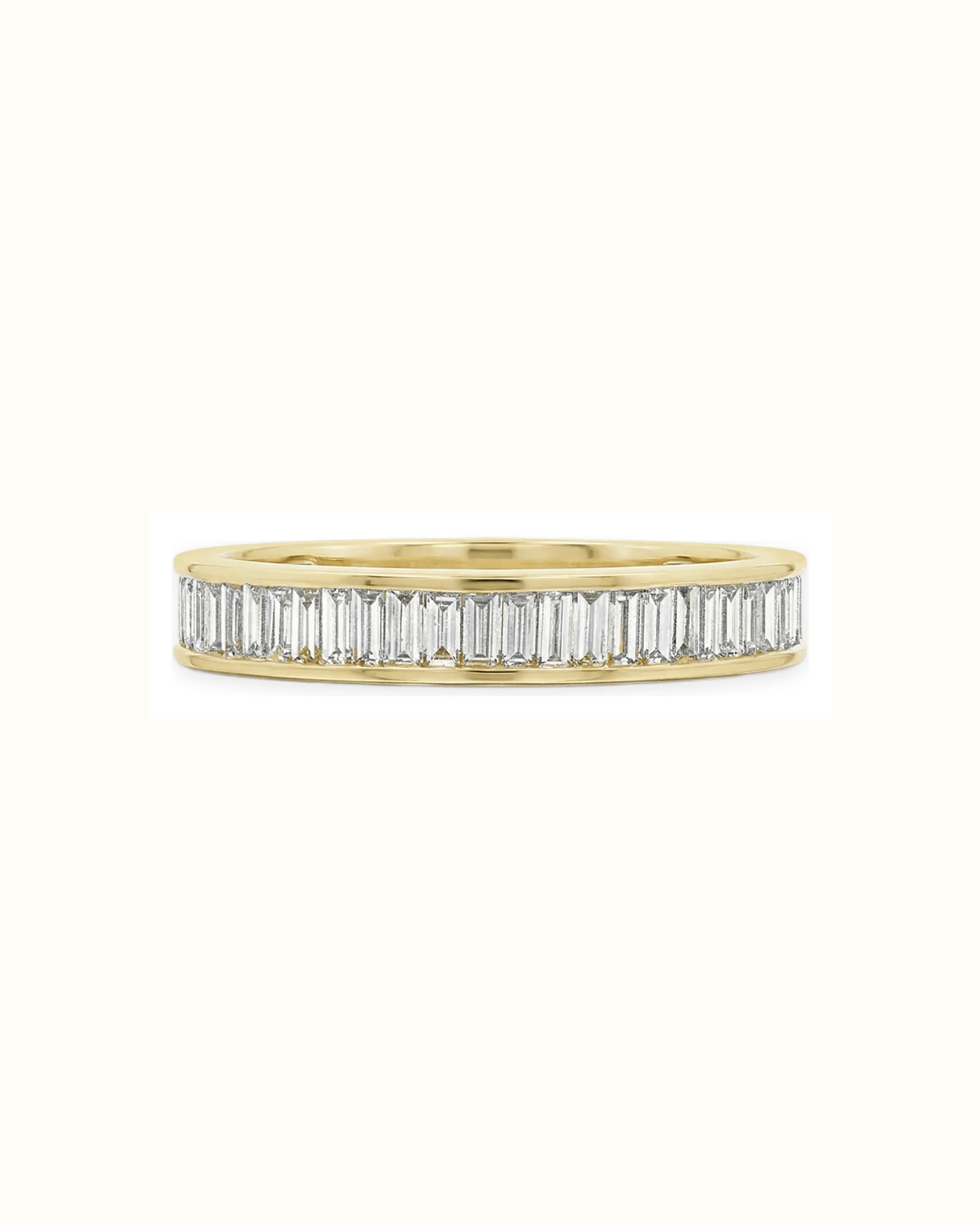 Plain 18K Gold Band Ring