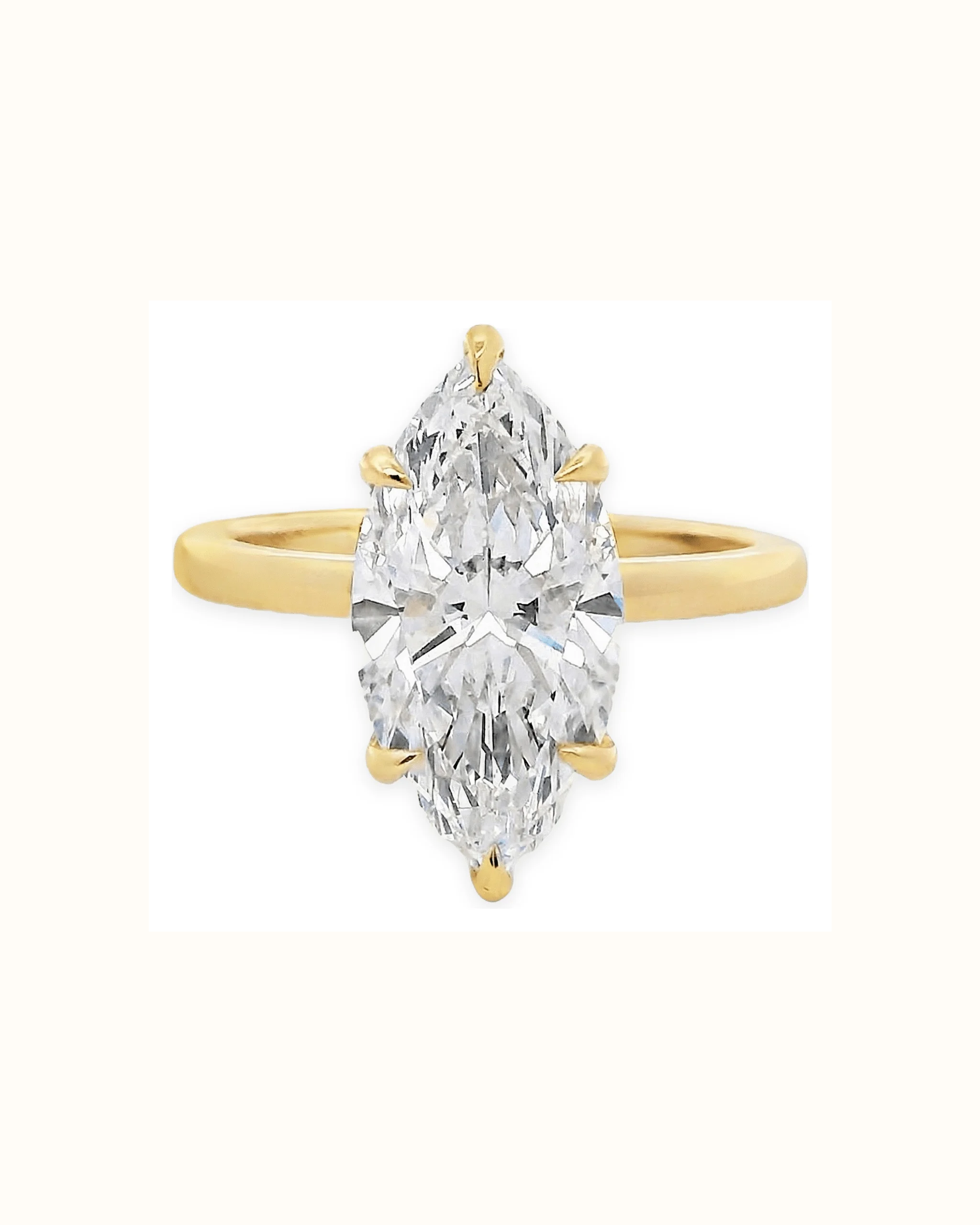 3/Lab Grown Sapphire and Lab-Grown Diamond Ring