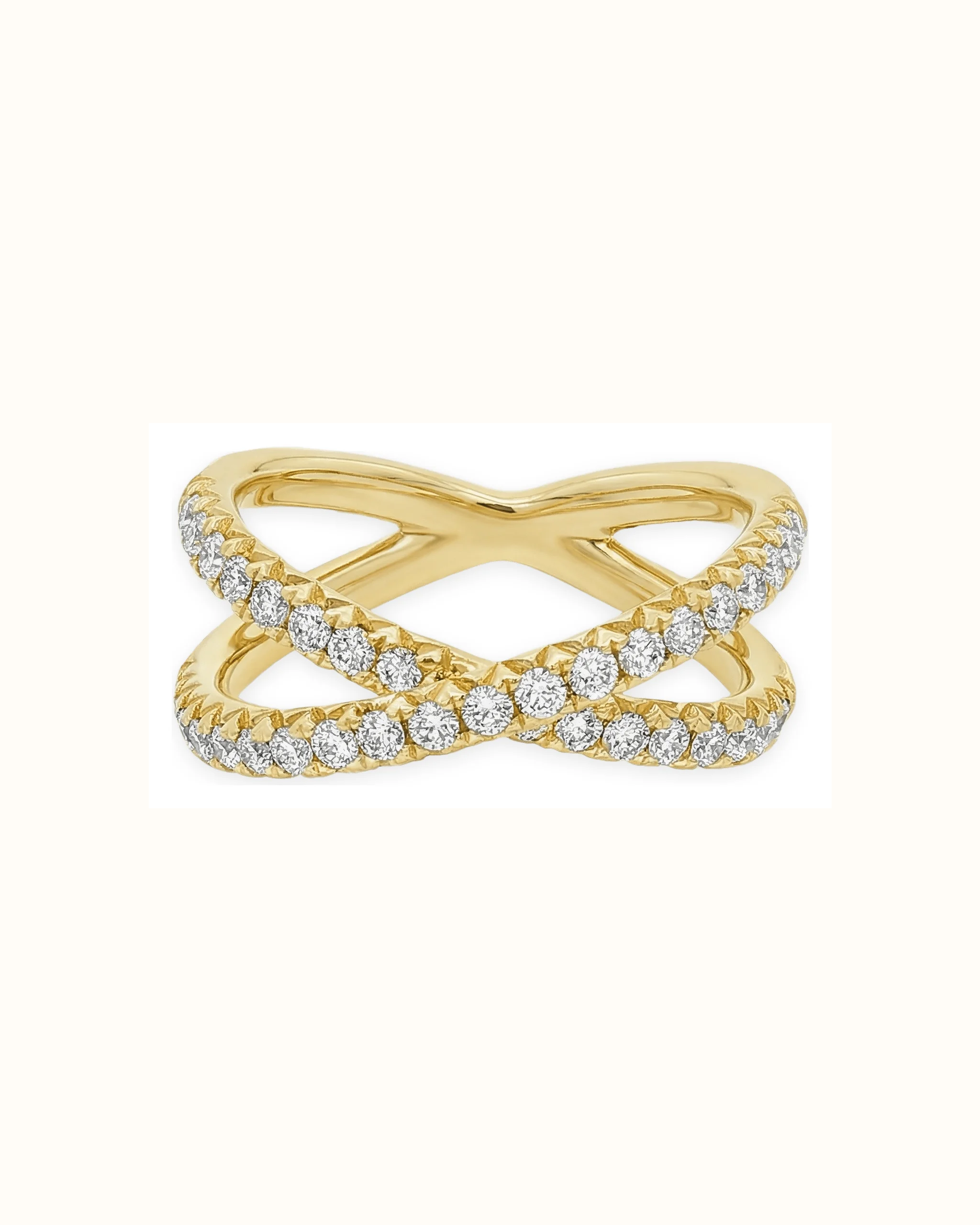 Modern Fashion Ring in 18K Gold
