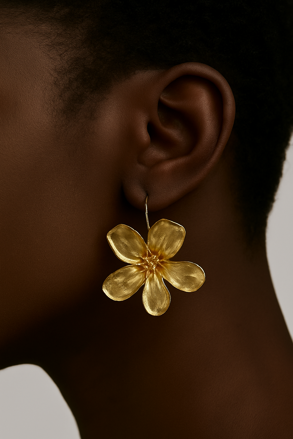 Essential Collection - 14ct Gold Flower Earrings