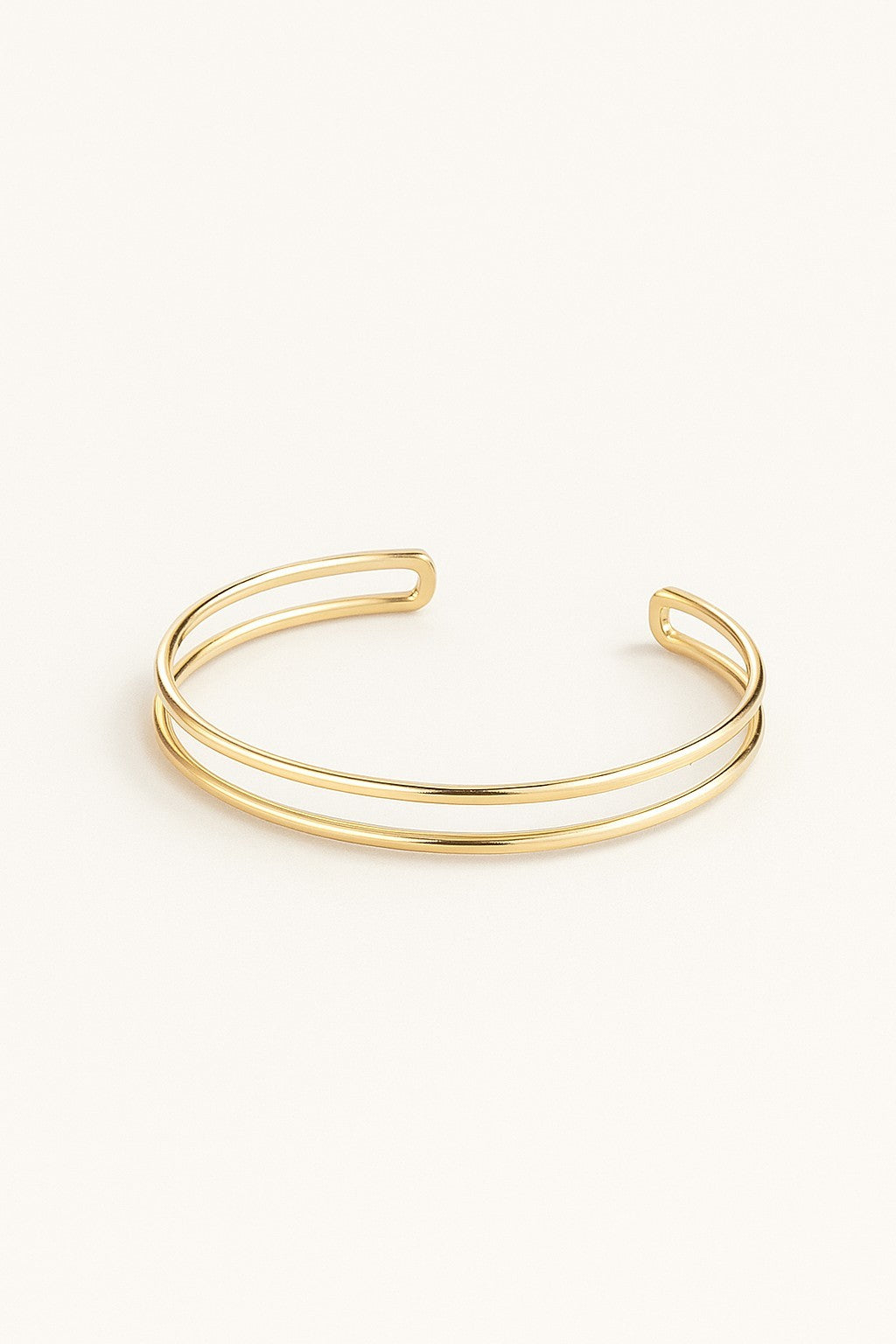 14k Gold Dipped Arm Cuff